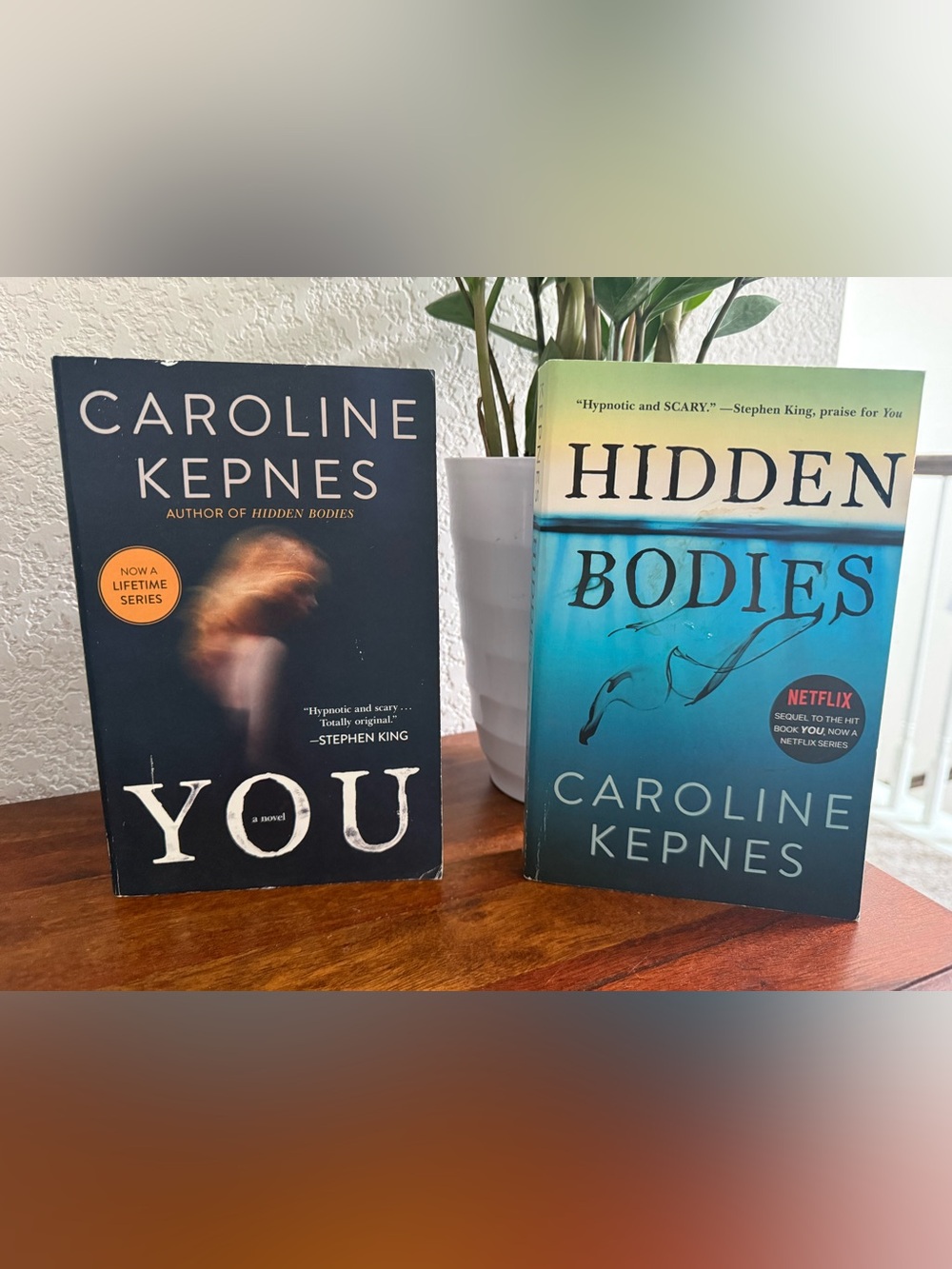 You — Blue Gradient Paperback Back Cover